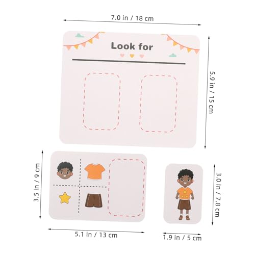 HOOTNEE Montessori Lernkarten für Kleinkinder Pädagogisches Logikspiel zur Kognitiver Fähigkeiten Umgekehrtes Denken Trainierend Vielseitige Themen Spielerische Frühkindliche Bildung HOOTNEE Montessori Lernkarten für Kleinkinder Pädagogisches Logikspiel zur Kognitiver Fähigkeiten Umgekehrtes Denken Trainierend Vielseitige Themen Spielerische Frühkindliche Bildung von HOOTNEE