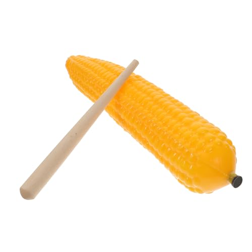 HOOTNEE Musikalisches Kinderspielzeug Gemüse Shaker Maisform Percussion Instrument aus Langlebigem Abs Frühes Lernspielzeug Handlich und Robust für HOOTNEE Musikalisches Kinderspielzeug Gemüse Shaker Maisform Percussion Instrument aus Langlebigem Abs Frühes Lernspielzeug Handlich und Robust für von HOOTNEE