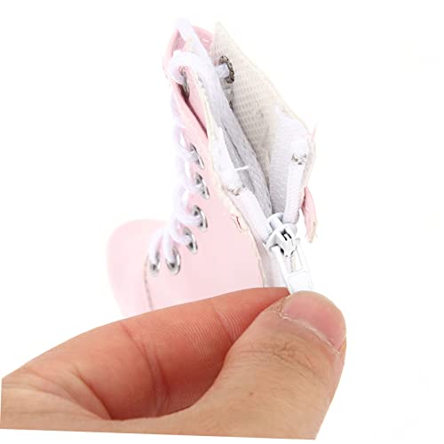 HOOTNEE Puppen Accessoires Miniatur High Heels Hohe Stiefel für Prinzessin Puppe Winzige Elegante Schuhe in Puppenkleidungszubehör HOOTNEE Puppen Accessoires Miniatur High Heels Hohe Stiefel für Prinzessin Puppe Winzige Elegante Schuhe in Puppenkleidungszubehör von HOOTNEE