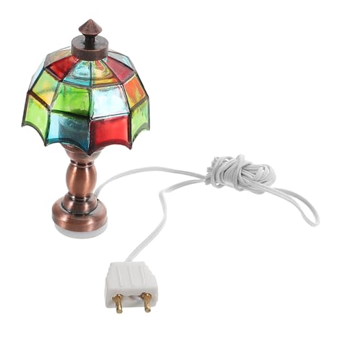 HOOTNEE Puppenhaus Tischlampe LED Miniatur Schreibtischlampe Deko Lampe Batteriebetrieben ohne Batterie Realistische Miniaturbeleuchtung für Puppenhaus und Kleine Räume HOOTNEE Puppenhaus Tischlampe LED Miniatur Schreibtischlampe Deko Lampe Batteriebetrieben ohne Batterie Realistische Miniaturbeleuchtung für Puppenhaus und Kleine Räume von HOOTNEE