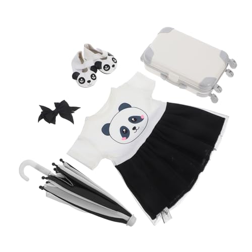 HOOTNEE Puppenkleidung und Zubehör mit Koffer und Regenschirm Strapazierfähige Realistische Puppenoutfits für Puppen als Reiseaccessoire und Puppenhausdekoration HOOTNEE Puppenkleidung und Zubehör mit Koffer und Regenschirm Strapazierfähige Realistische Puppenoutfits für Puppen als Reiseaccessoire und Puppenhausdekoration von HOOTNEE