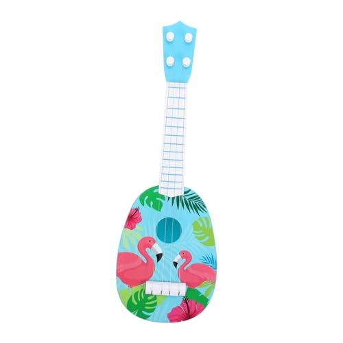 HOOTNEE Simulation Gitarre Kinder-Bassgitarre Gitarre Spielzeug Mini-Bassgitarre Bassgitarre für Kinder musikinstrumente Musical Instruments Mini-Gitarre Gitarrenmodell Plastik Green von HOOTNEE