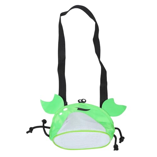 HOOTNEE Strandtasche Für Kinder Muscheltaschen Strand Netztasche Strandspielzeugtasche Strand Muscheltasche Strand Muscheltaschen Netz Muscheltaschen Für Strand Taschen Für von HOOTNEE