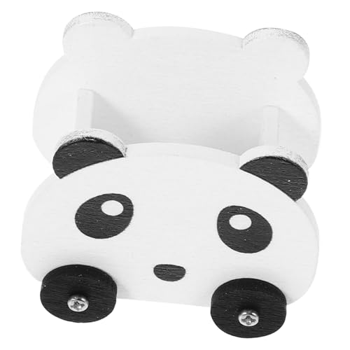 HOOTNEE Miniaturen Trolley Mit Panda Design Mikromodell Ornament Für Puppenhaus Dekoration Öbel Verzierung Aufbewahrungskorb Für Kinderzimmer Ideal Für Kreatives Und Basteln Aufbewahrung Spielzeug von HOOTNEE