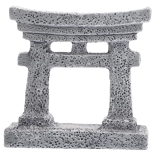 Zubehör für Torii-Tore chinesische Laterne Mini-Torii-Gate- Dekoration Schlafzimmer Bedroom Decor Spielzeuge Ornament Mini- -Torii-Tor Mini-Gate-Modelle klein Tür Zen Garten von HOOTNEE