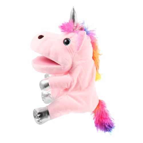 HOOTNEE üsch Einhorn Handpuppe Für Interaktives Geschichtenerzählen Lernspielzeug Mit üßem Einhorn Design Perfekt Für Kreative Spielstunden von HOOTNEE