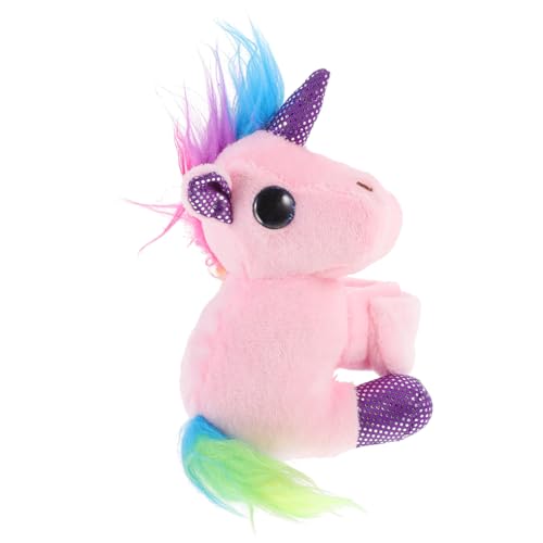 HOOTNEE üsch Ohrfeige Armband Einhorn üßes Ausgestopftes Einhorn Accessoire Für Ideal Partygeschenk Oder Für Kreative Spielstunden Weich Und Kuschelig von HOOTNEE