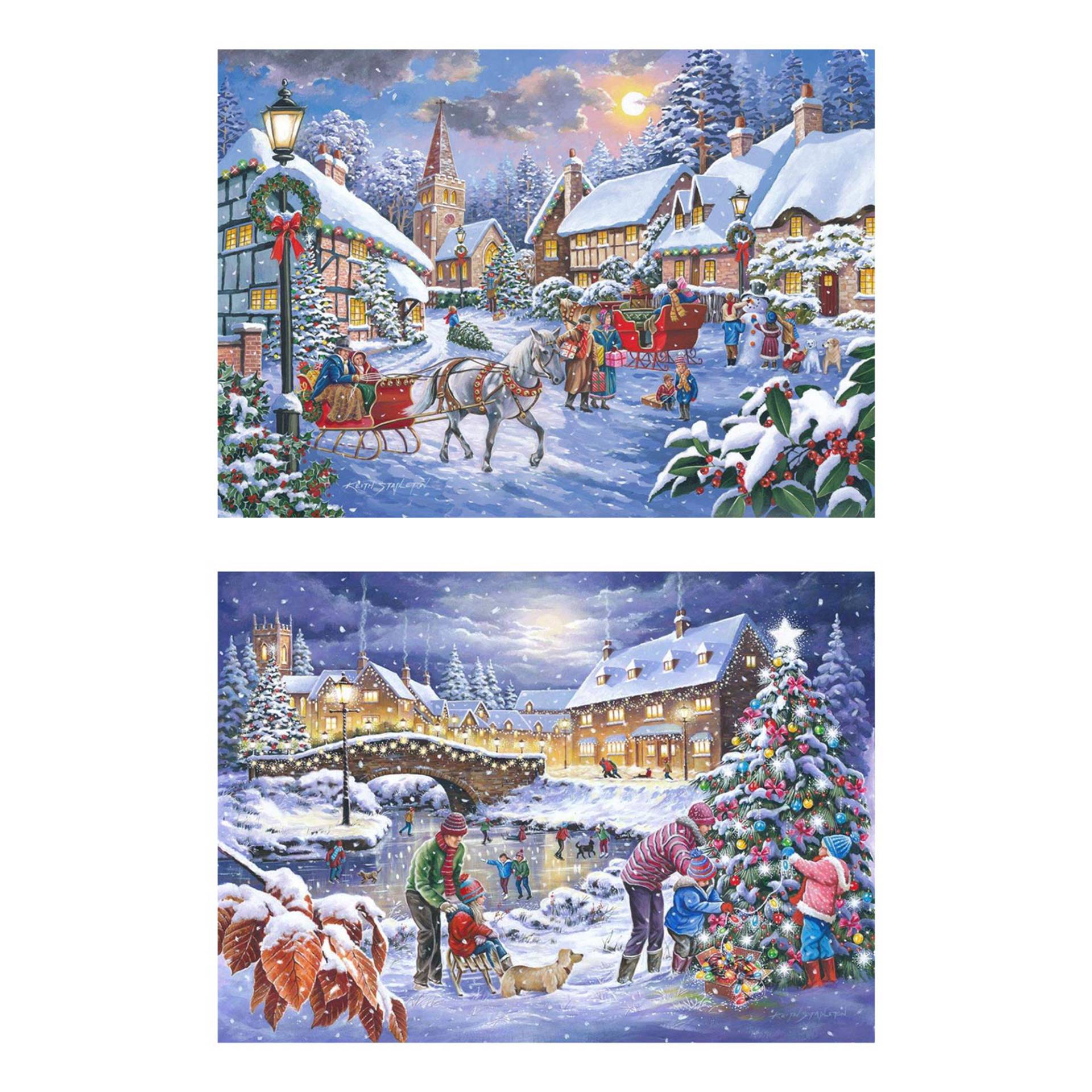 HOP - House of Puzzles 2 Puzzles - XXL Teile - Christmas Is Coming 500 Teile Puzzle House-of-Puzzles-HP0720 HOP - House of Puzzles 2 Puzzles - XXL Teile - Christmas Is Coming 500 Teile Puzzle House-of-Puzzles-HP0720 von HOP - House of Puzzles