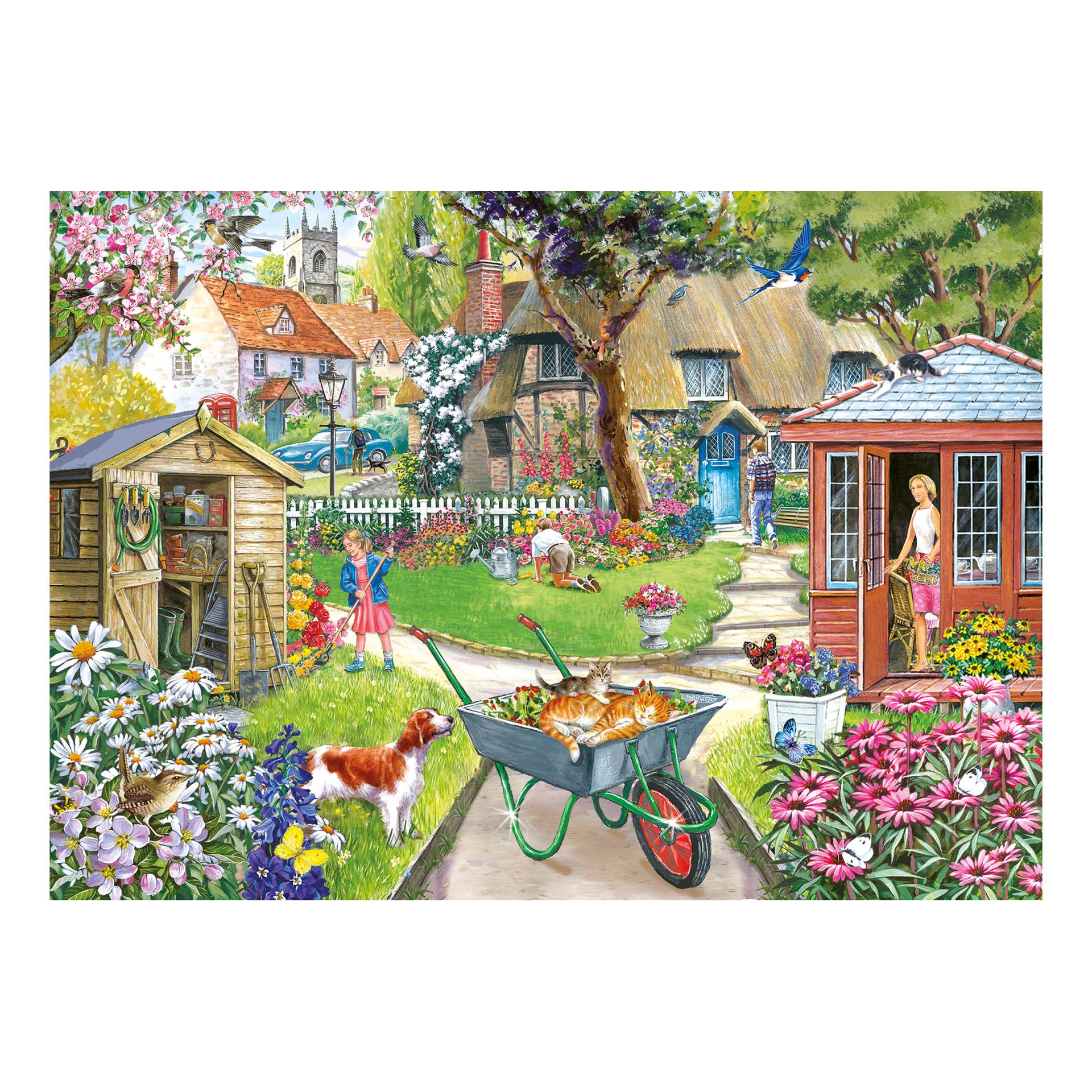 HOP - House of Puzzles Blühend Schön 1000 Teile Puzzle House-Of-Puzzles-HP0734 von HOP - House of Puzzles