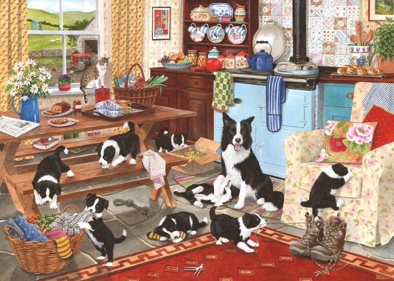HOP - House of Puzzles Collie Wobbles 1000 Teile Puzzle House-Of-Puzzles-HP0561 HOP - House of Puzzles Collie Wobbles 1000 Teile Puzzle House-Of-Puzzles-HP0561 von HOP - House of Puzzles