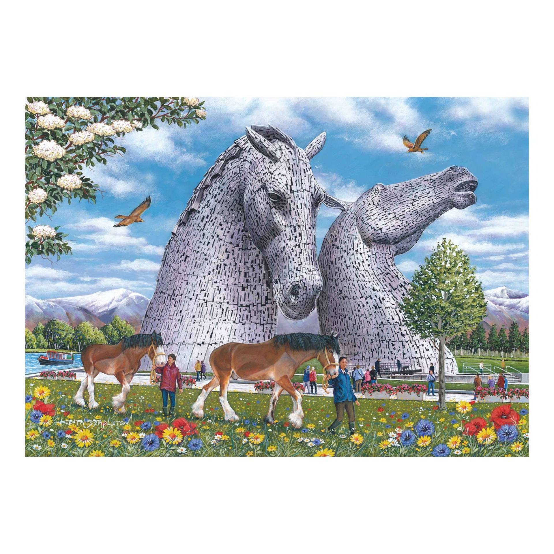 HOP - House of Puzzles Die Kelpies 1000 Teile Puzzle House-Of-Puzzles-HP0816 HOP - House of Puzzles Die Kelpies 1000 Teile Puzzle House-Of-Puzzles-HP0816 von HOP - House of Puzzles