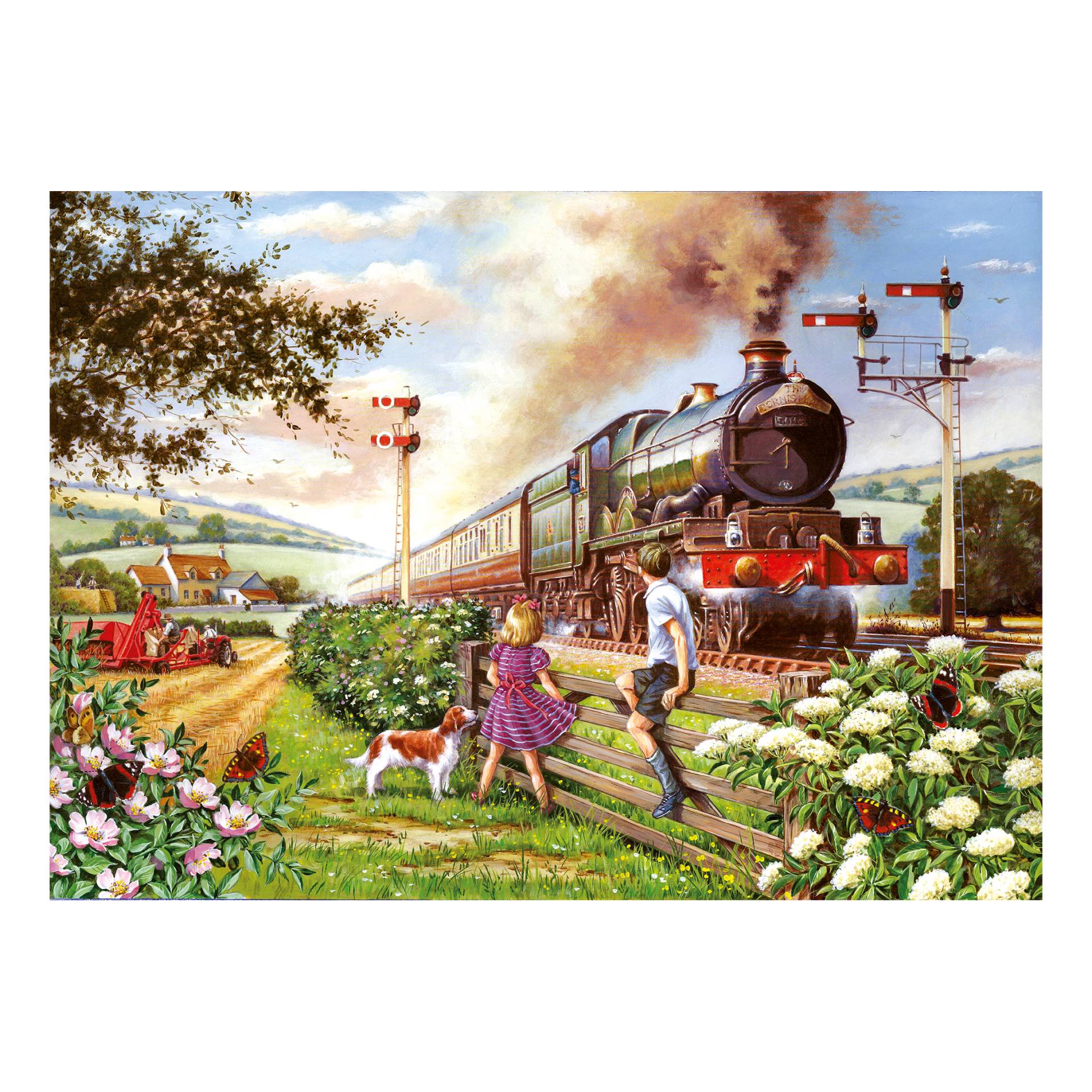 HOP - House of Puzzles Eisenbahn Kinder 1000 Teile Puzzle House-Of-Puzzles-HP0731 von HOP - House of Puzzles