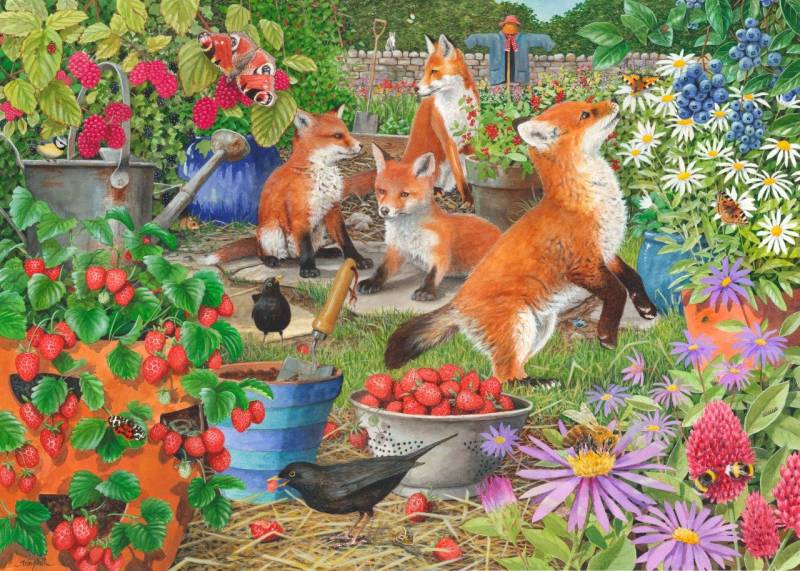 HOP - House of Puzzles Foxy Damen 1000 Teile Puzzle House-Of-Puzzles-HP0656 von HOP - House of Puzzles