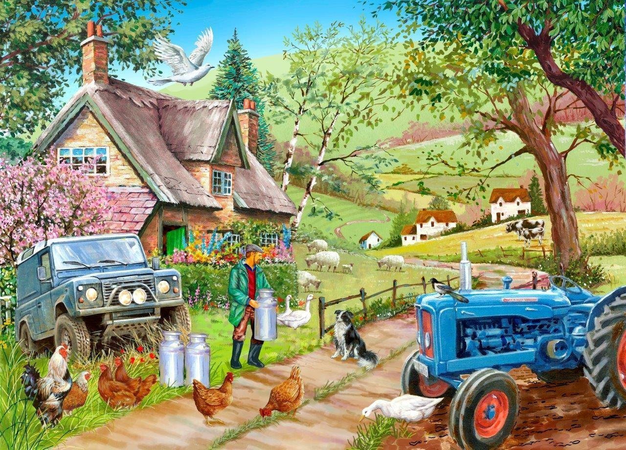 HOP - House of Puzzles Frisch vom Baurnhof 500 Teile Puzzle House-Of-Puzzles-HP0382 HOP - House of Puzzles Frisch vom Baurnhof 500 Teile Puzzle House-Of-Puzzles-HP0382 von HOP - House of Puzzles