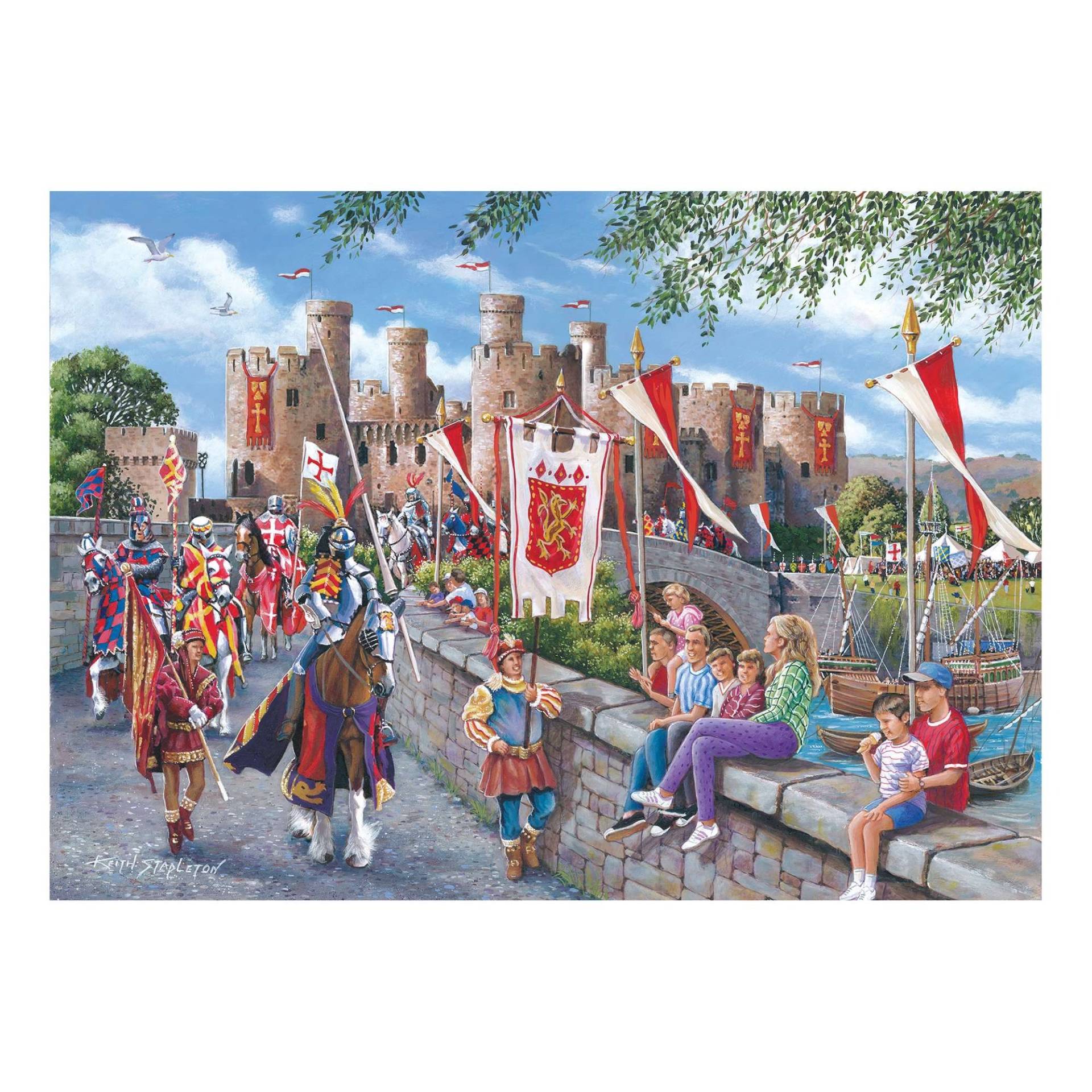 HOP - House of Puzzles Mini Puzzle - Conwy Castle 150 Teile Puzzle House-Of-Puzzles-HP0802 HOP - House of Puzzles Mini Puzzle - Conwy Castle 150 Teile Puzzle House-Of-Puzzles-HP0802 von HOP - House of Puzzles