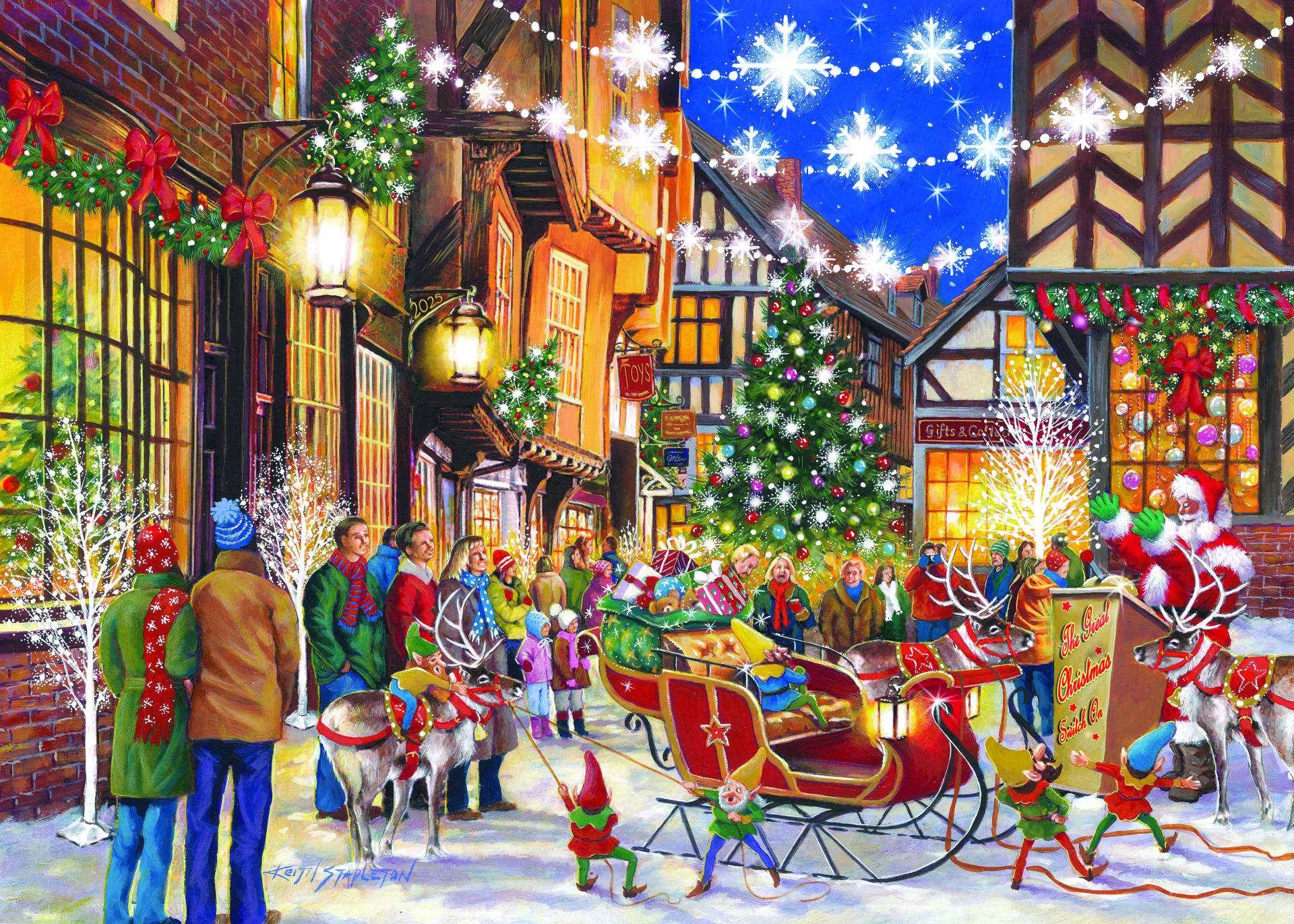 HOP - House of Puzzles No.20 - Santa Switch On 500 Teile Puzzle House-of-Puzzles-HP0716 HOP - House of Puzzles No.20 - Santa Switch On 500 Teile Puzzle House-of-Puzzles-HP0716 von HOP - House of Puzzles