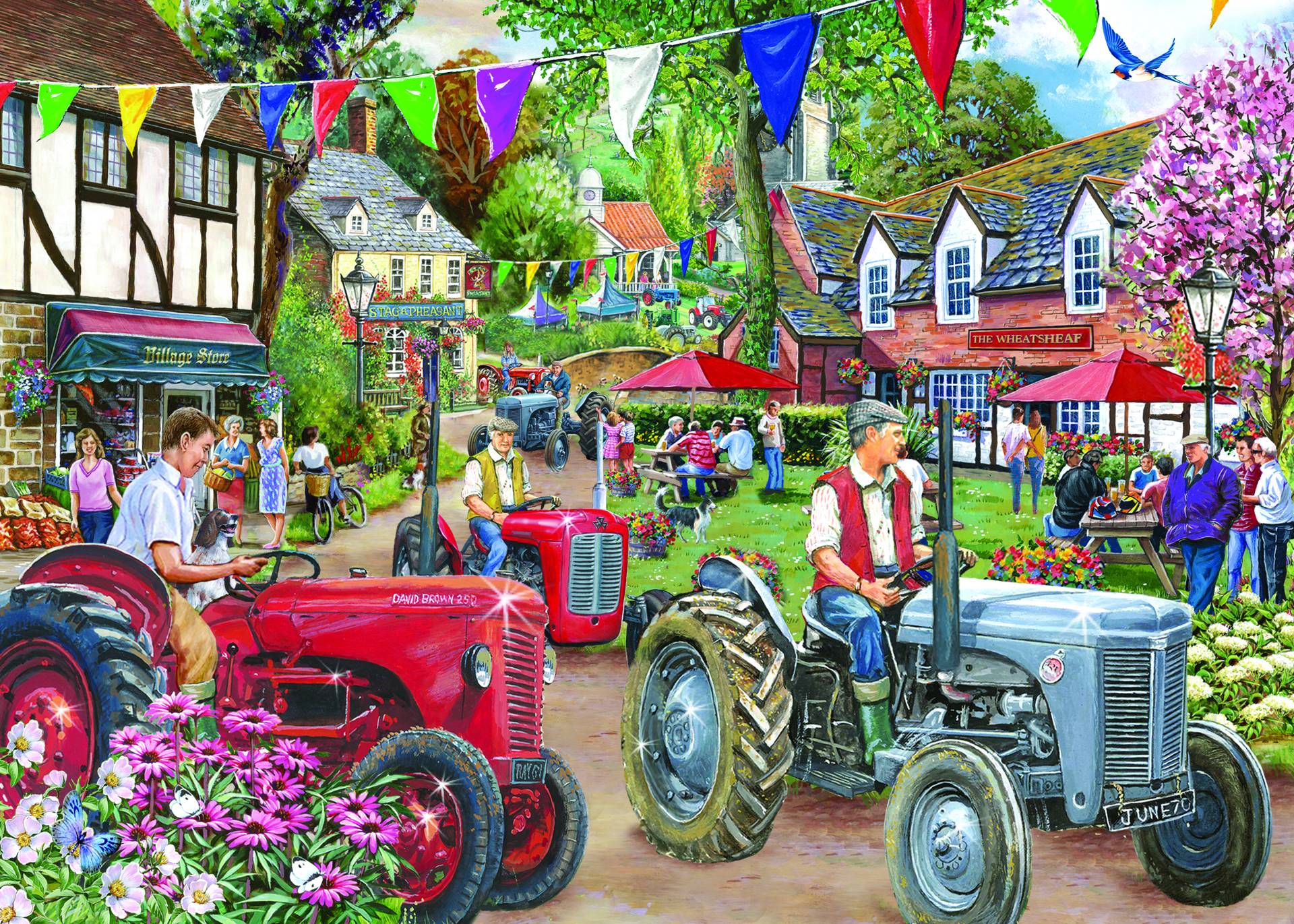 HOP - House of Puzzles Nr.27 - Traktorparade 1000 Teile Puzzle House-Of-Puzzles-HP0703 HOP - House of Puzzles Nr.27 - Traktorparade 1000 Teile Puzzle House-Of-Puzzles-HP0703 von HOP - House of Puzzles