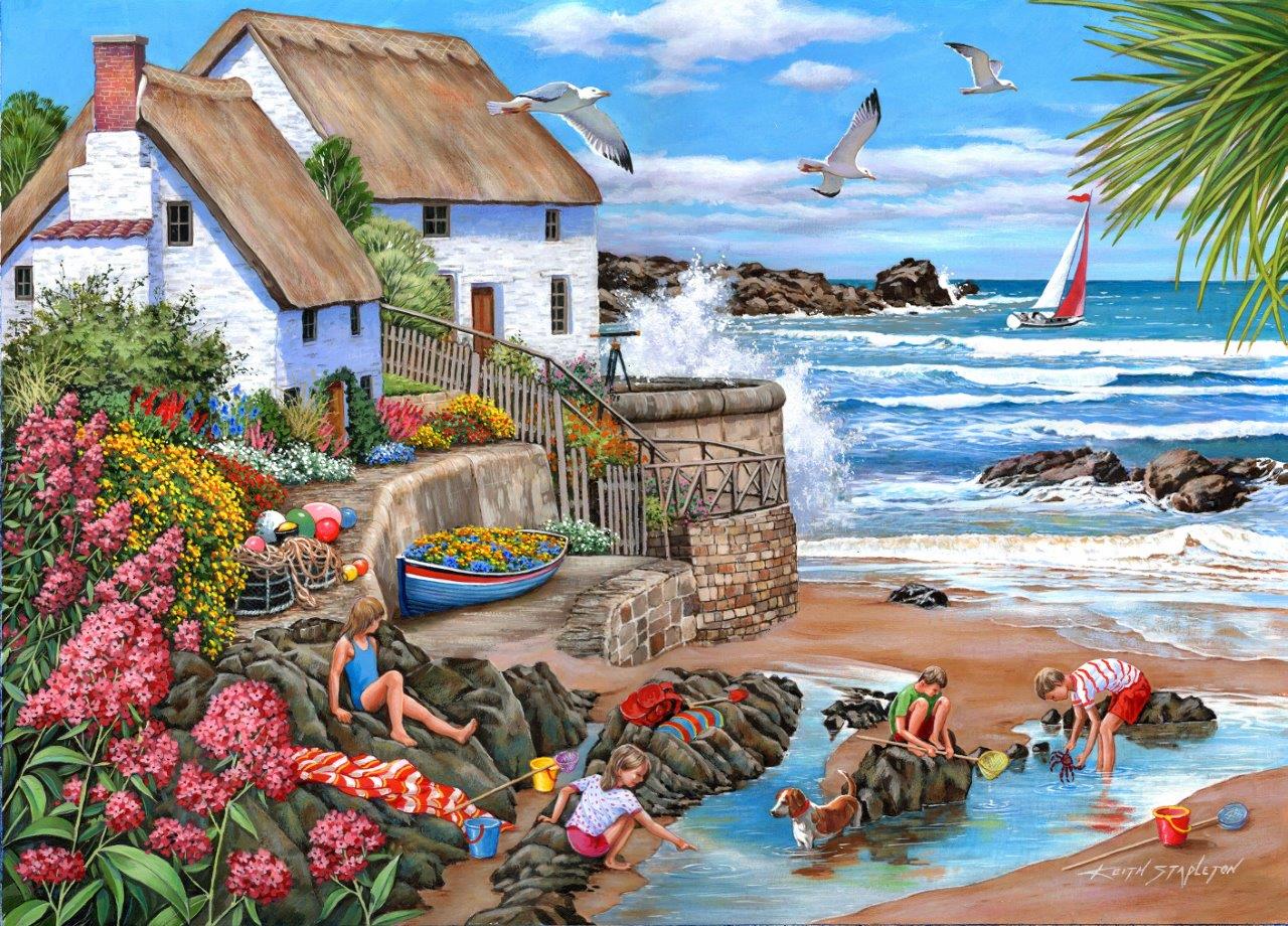 HOP - House of Puzzles Seaspray Cottages 1000 Teile Puzzle House-Of-Puzzles-HP0591 HOP - House of Puzzles Seaspray Cottages 1000 Teile Puzzle House-Of-Puzzles-HP0591 von HOP - House of Puzzles
