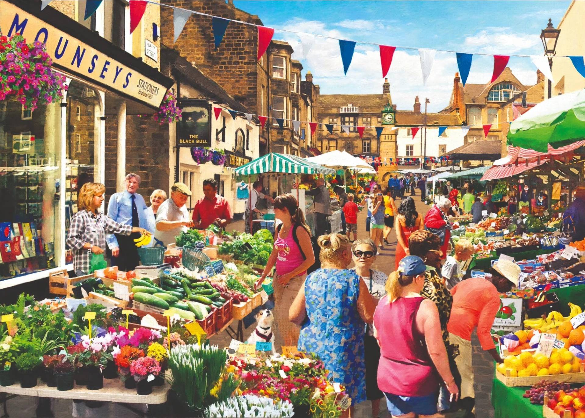 HOP - House of Puzzles Street Market 500 Teile Puzzle House-of-Puzzles-HP0761 HOP - House of Puzzles Street Market 500 Teile Puzzle House-of-Puzzles-HP0761 von HOP - House of Puzzles