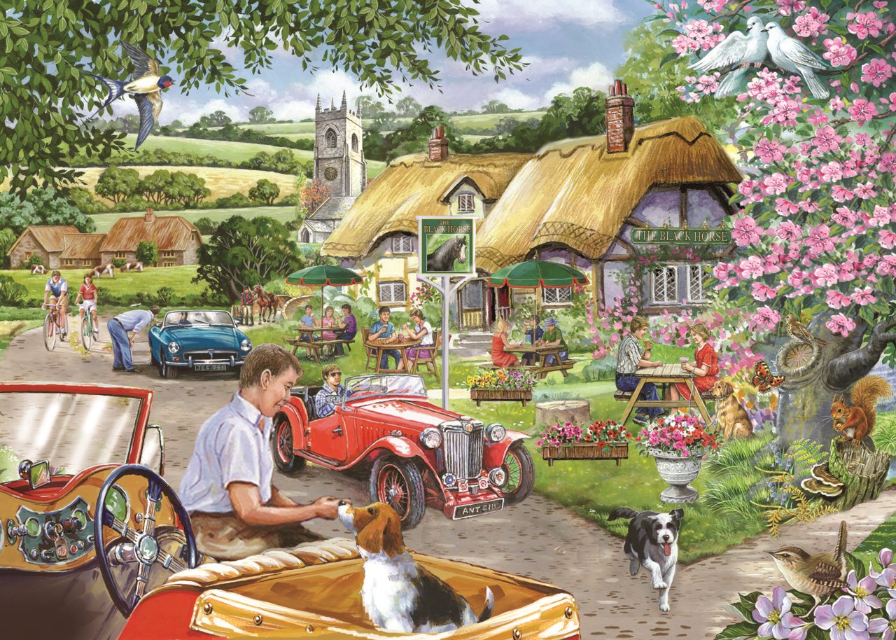 HOP - House of Puzzles Unterwegs am Wochenende 1000 Teile Puzzle House-Of-Puzzles-HP0510 HOP - House of Puzzles Unterwegs am Wochenende 1000 Teile Puzzle House-Of-Puzzles-HP0510 von HOP - House of Puzzles