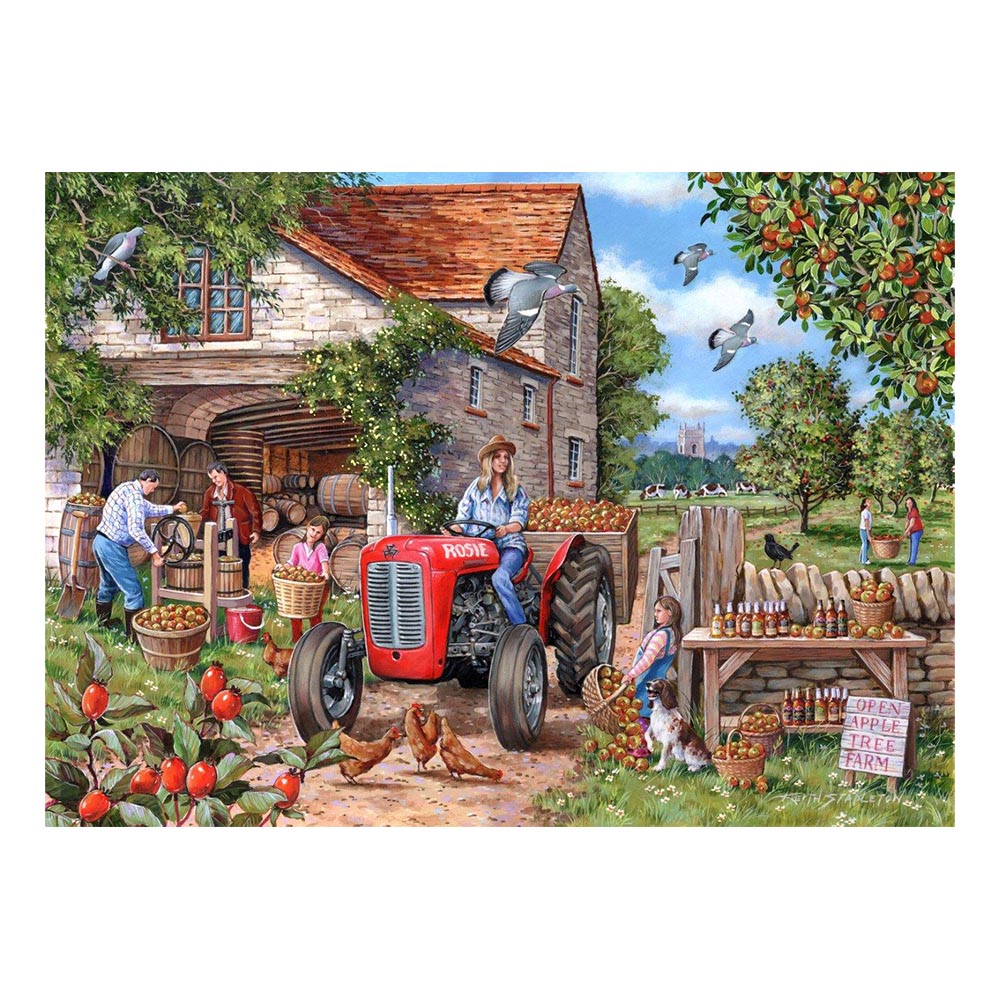 HOP - House of Puzzles XXL Teile - Apfelwein & Rosie 500 Teile Puzzle House-Of-Puzzles-HP0644 von HOP - House of Puzzles