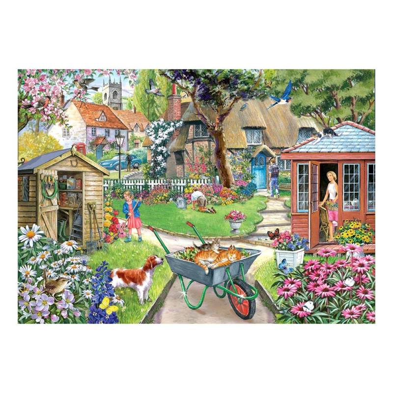 HOP - House of Puzzles XXL Teile - Blühend Schön 500 Teile Puzzle House-Of-Puzzles-HP0610 von HOP - House of Puzzles