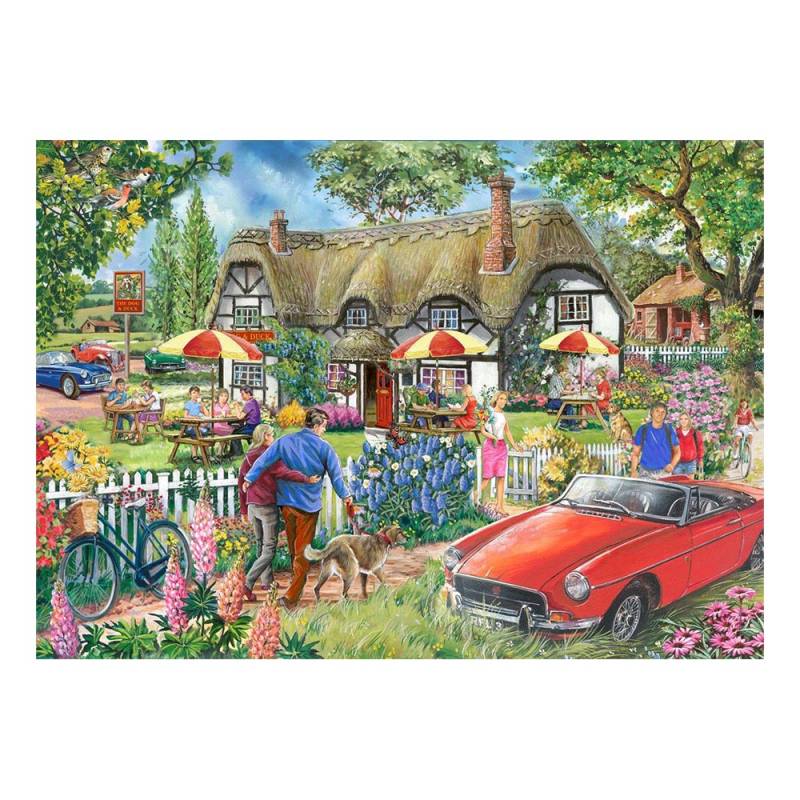 HOP - House of Puzzles XXL Teile - Country Pub 500 Teile Puzzle House-Of-Puzzles-HP0598 von HOP - House of Puzzles