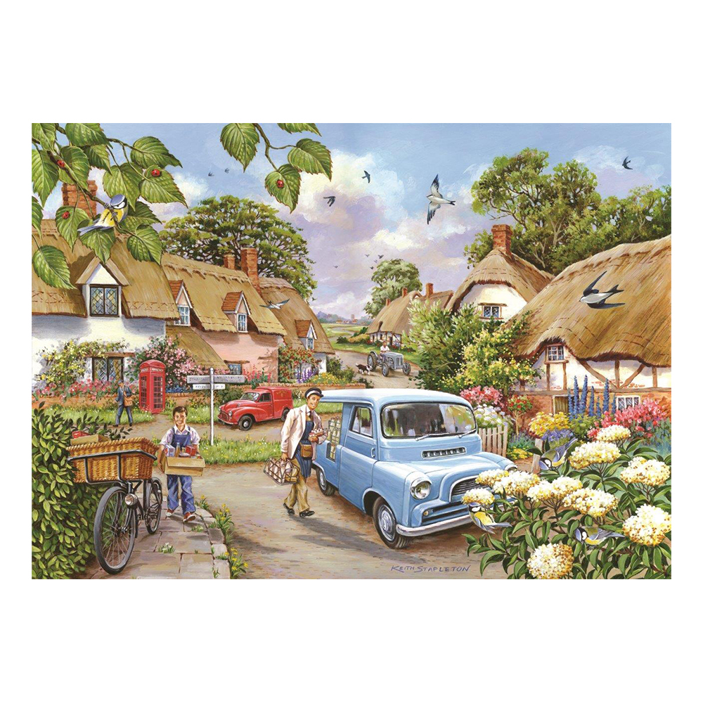 HOP - House of Puzzles XXL Teile - Morgens Frisch 500 Teile Puzzle House-Of-Puzzles-HP0229 von HOP - House of Puzzles