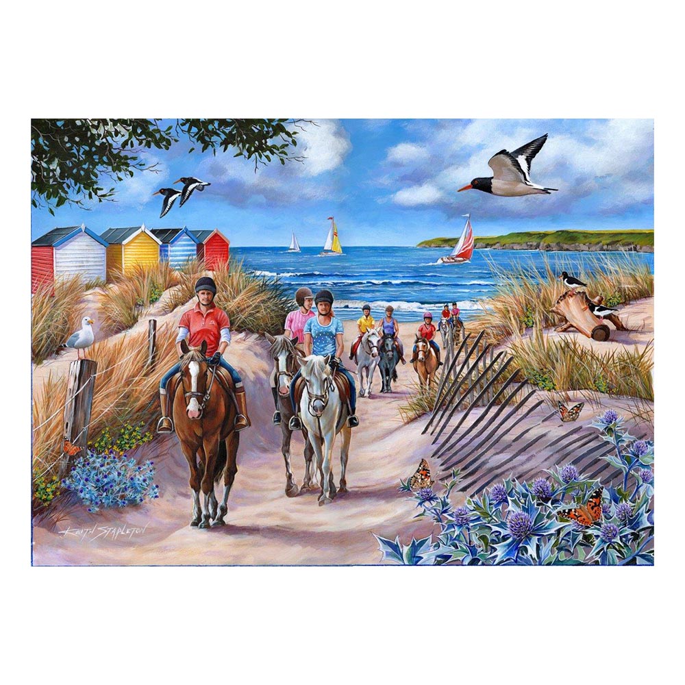 HOP - House of Puzzles XXL Teile - Pferde am Meer 500 Teile Puzzle House-Of-Puzzles-HP0603 HOP - House of Puzzles XXL Teile - Pferde am Meer 500 Teile Puzzle House-Of-Puzzles-HP0603 von HOP - House of Puzzles