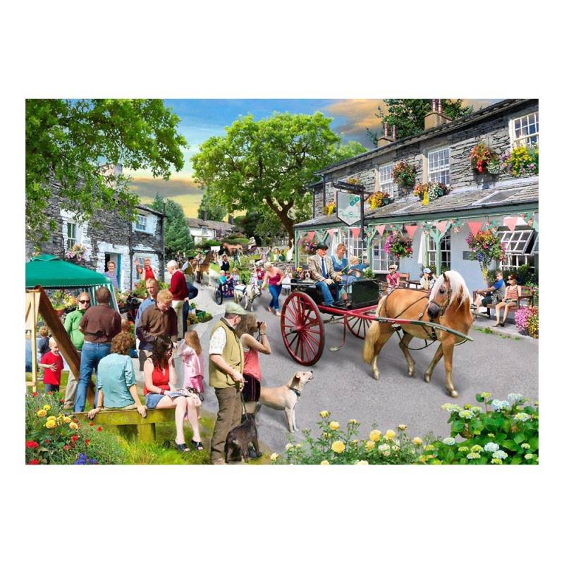 HOP - House of Puzzles XXL Teile - Pony-Parade 500 Teile Puzzle House-Of-Puzzles-HP0649 von HOP - House of Puzzles