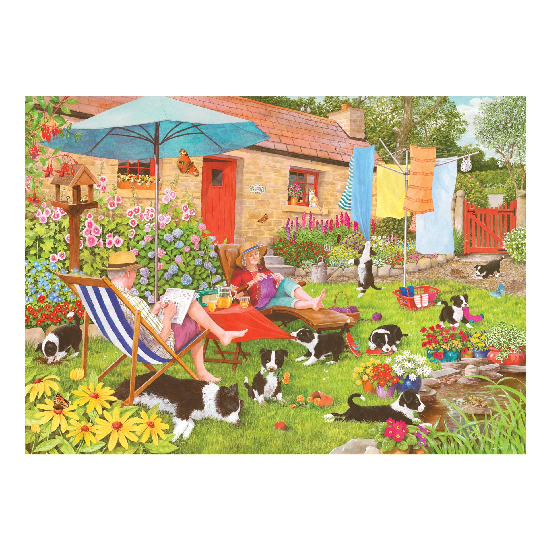 HOP - House of Puzzles XXL Teile - Ruhe & Entspannung 500 Teile Puzzle House-Of-Puzzles-HP0714 von HOP - House of Puzzles