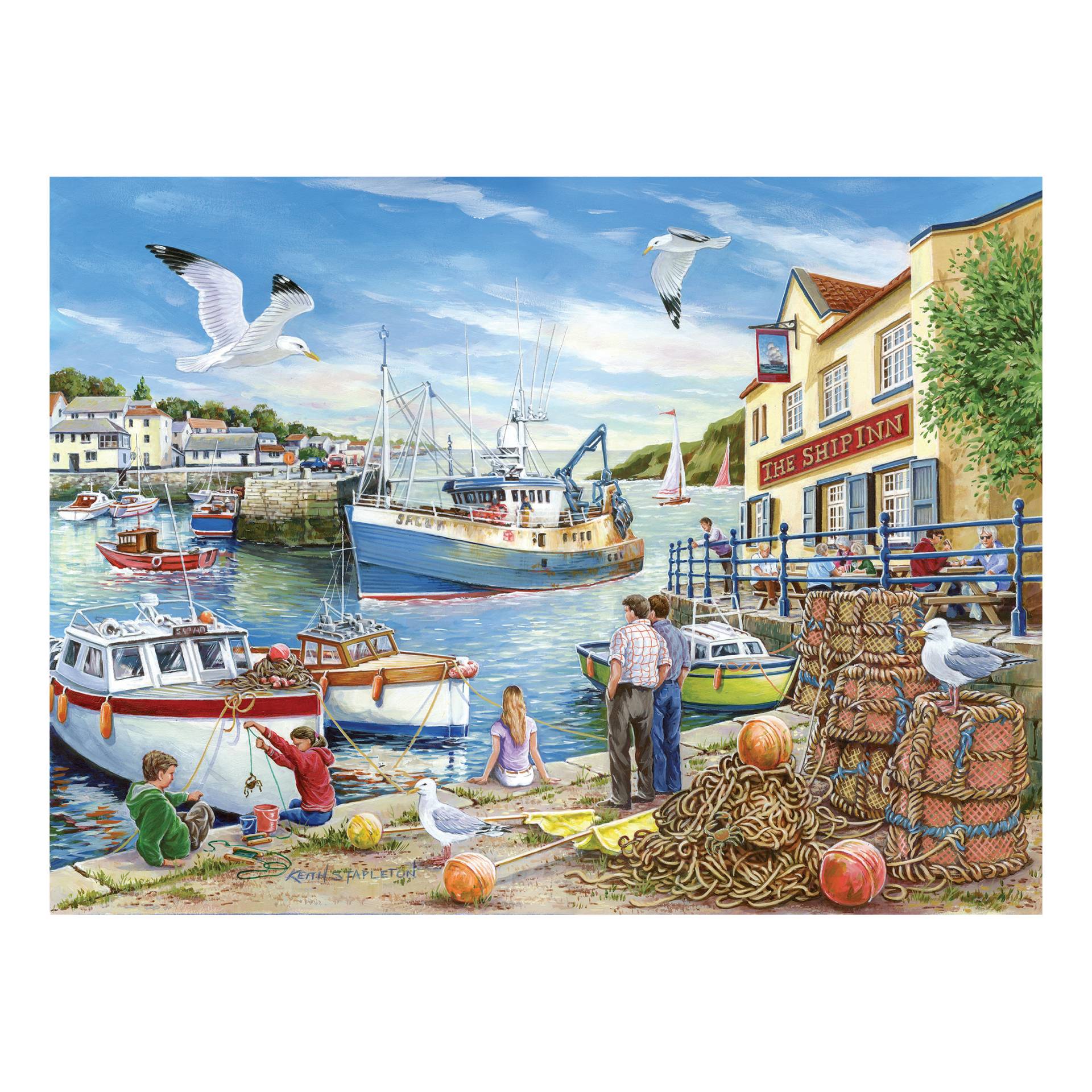 HOP - House of Puzzles XXL Teile - Ship Inn 500 Teile Puzzle House-Of-Puzzles-HP0757 HOP - House of Puzzles XXL Teile - Ship Inn 500 Teile Puzzle House-Of-Puzzles-HP0757 von HOP - House of Puzzles