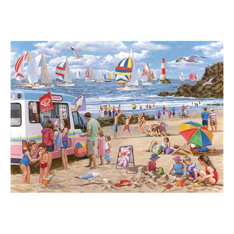 HOP - House of Puzzles XXL Teile - Tag Der Regatta 500 Teile Puzzle House-Of-Puzzles-HP0445 von HOP - House of Puzzles