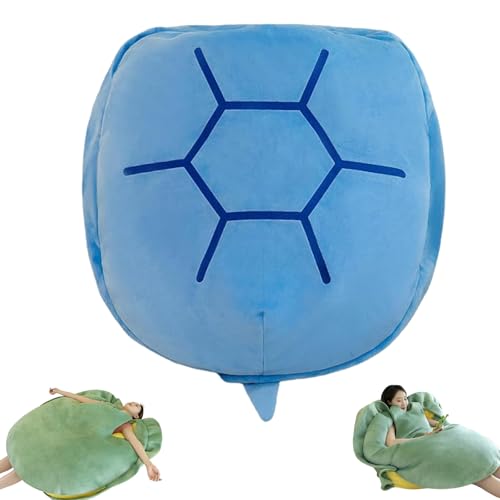 HOPASRISEE Turtle Pillow Wearable Adult, Wearable Turtle Shell Pillow Adult, Multifunctional Giant Wearable Turtle Shell Pillow,Giant Wearable Turtle Shell Pillow Adult (24 in Blue) von HOPASRISEE