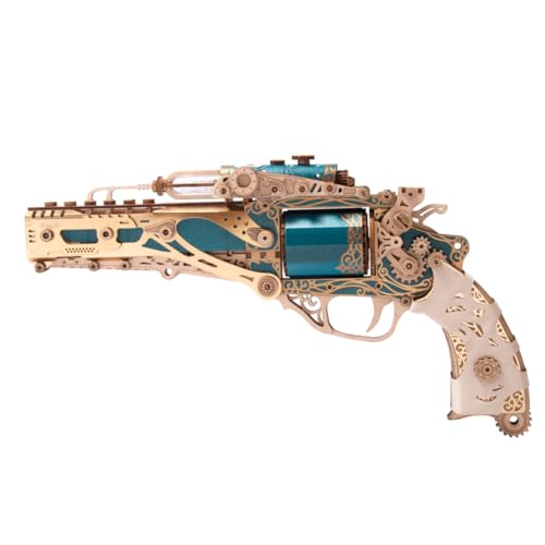 3D Holz Revolver Puzzle Modellbausatz Erwachsene, DIY 3D Puzzle Revolver, Holz Puzzle Model Kit Desktop Spielzeug Geschenke 3D Holz Revolver Puzzle Modellbausatz Erwachsene, DIY 3D Puzzle Revolver, Holz Puzzle Model Kit Desktop Spielzeug Geschenke von HOPBLOCK