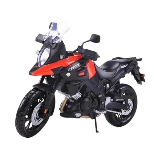 HOPEYS Motorradmodell 1:12 for Suzuki V-Strom 1000 Motorrad Modell Fertig Motorrad Spielzeug Geschenk Motorrad Sammlung Mehrfarbig von HOPEYS