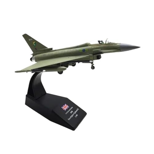 HOPEYS aereo 1:100 for Großbritannien EF-2000 Kampfjet Modell Diecast Militärflugzeuge Miniatur Modell Sammlung Geschenk Miniaturhandwerk von HOPEYS