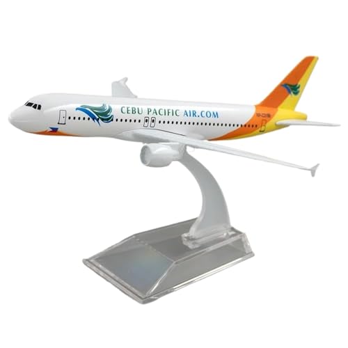 HOPEYS aereo 1:400 for Philippinen A320 Airbus Einzelflugzeug Legierung Metall Flugzeug Miniatur Modell Sammlung Geschenke Miniaturhandwerk von HOPEYS