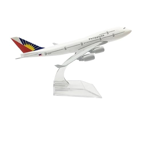 HOPEYS aereo 1:400 for Philippinen Airbus Boeing 747 Einzelflugzeug Metallflugzeug Modellflugzeug Sammlung Geschenke Miniaturhandwerk von HOPEYS