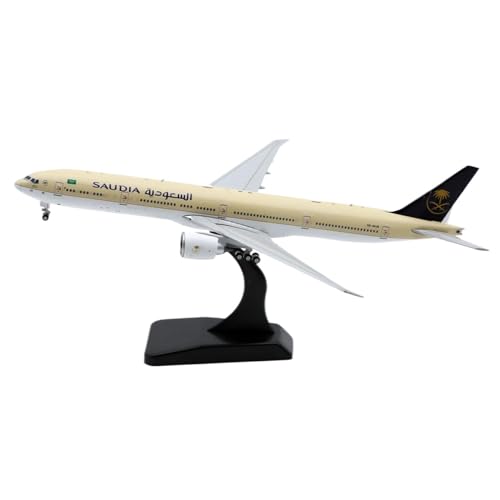 HOPEYS aereo 1:400 for Saudi-Arabien Airbus Boeing 777-300(ER) Druckguss-Flugzeugmodell, Sammlerflugzeugmodell Miniaturhandwerk von HOPEYS