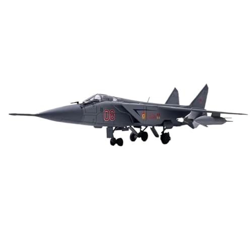 HOPEYS aereo 1:72 for Russisches MIG-31-Kampfflugzeug, Militärmodellflugzeug, Metalldruckguss-Modellflugzeuge, fertige Sammlung artigianato miniatura von HOPEYS
