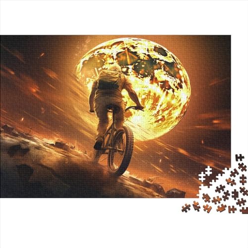 Motocross 500 Teile Puzzles Für Erwachsene Und Kinder Ab 14 Jahren, Puzzle Motiven, Impossible Puzzle 500pcs (52x38cm) von HOTGE