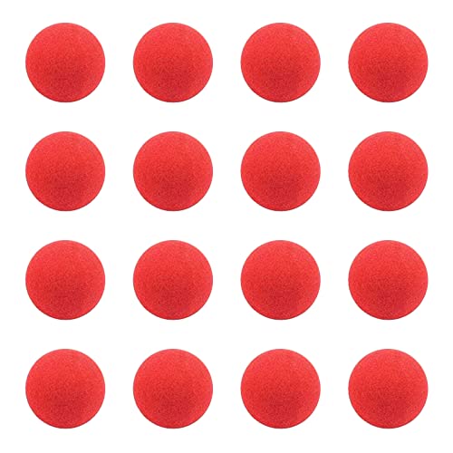 Clownsnasen Aus Schaumstoff, Falsche Nasen In Rot, Clown-Nase, Schaumstoff Nase, Cosplay Nasen,Schaum Zirkus Nasen, Kostüm Clown Nase, Ø 4.8cm, Für Fasching, Karneval Oder Andere Mottopartys, 16 Stück Clownsnasen Aus Schaumstoff, Falsche Nasen In Rot, Clown-Nase, Schaumstoff Nase, Cosplay Nasen,Schaum Zirkus Nasen, Kostüm Clown Nase, Ø 4.8cm, Für Fasching, Karneval Oder Andere Mottopartys, 16 Stück von HOTMNTY