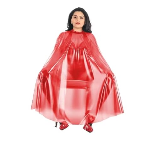 HOUXINQWWP Cosplay-Kostüm, ärmellos, für Herren und Damen, Größe S-7XL, Rot, XXL von HOUXINQWWP