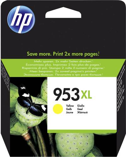 HP 953XL Druckerpatrone Original Gelb F6U18AE Tinte von HP