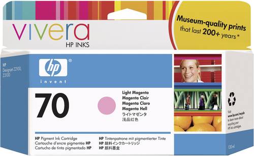 HP Druckerpatrone 70 Original Hell Magenta C9455A von HP