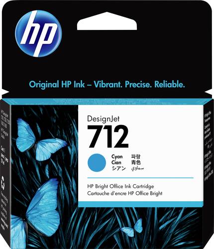 HP Druckerpatrone 712 Original Cyan 3ED67A von HP