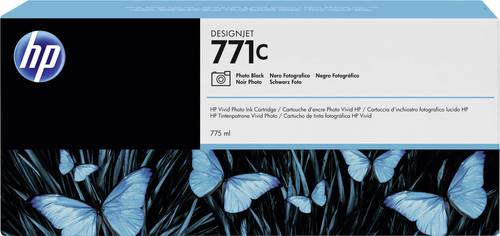 HP Druckerpatrone 771C Original Foto Schwarz 775ml B6Y13A 1St. von HP