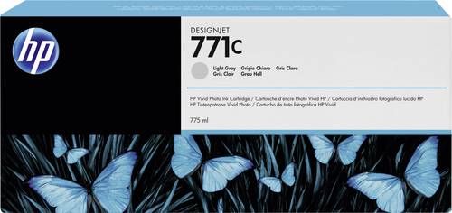 HP Druckerpatrone 771C Original Hell Grau 775ml B6Y14A 1St. von HP