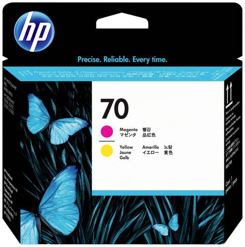 HP Druckkopf 70 Original Magenta, Gelb C9406A von HP